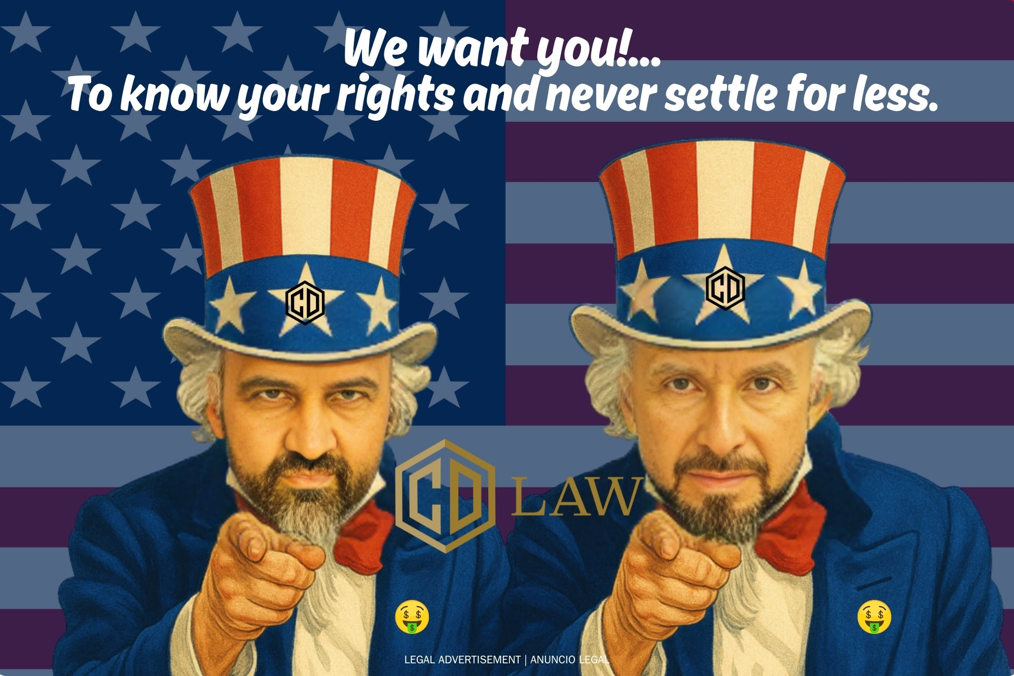 cd lawyers as uncle sam