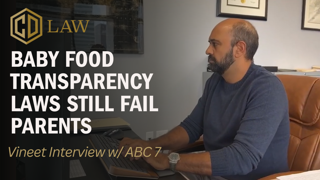 Vineet Dubey Exposes Loopholes in Baby Food Transparency Laws | ABC 7 I-Team Investigation