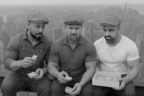 3 workers on break