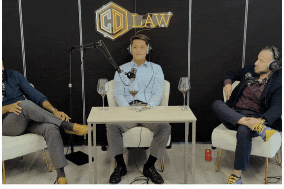 podcast hosts and guest